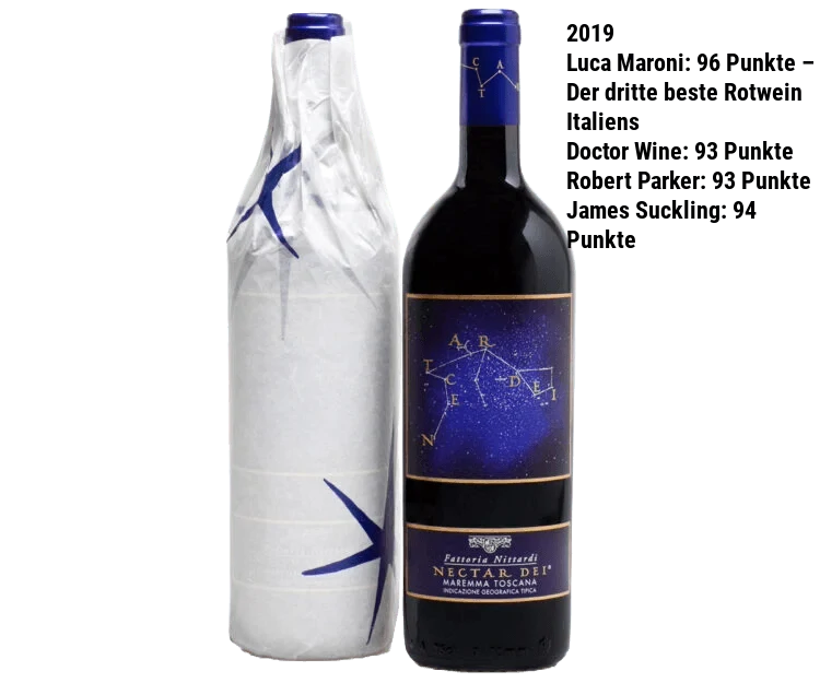 Nectar Dei D.O.C. Maremma Toscana BIO Rotwein
