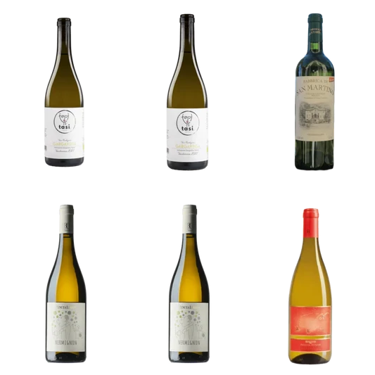 BIO Weisswein Degustationsset aus der Toscana und Venetien