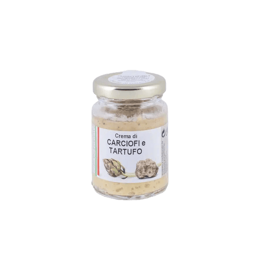 Artischocken und weisse Trüffelpaste