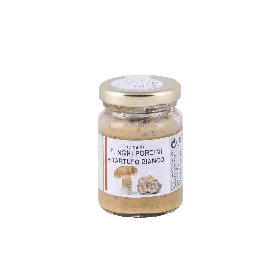 Porcini mushroom cream with white truffle