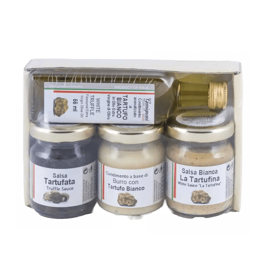 Geschenkset 4 Produkte mit Trüffel