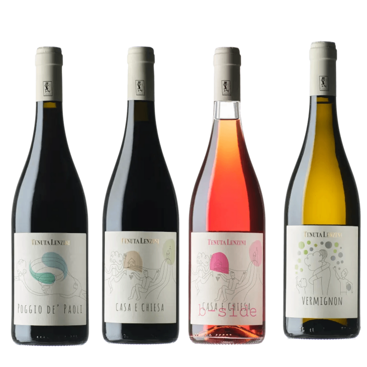 Bio-Degustationsset von Lenzini aus Lucca