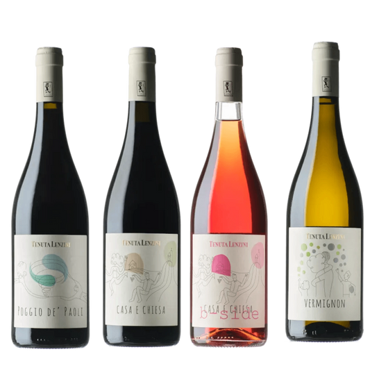 Bio-Degustationsset von Lenzini aus Lucca