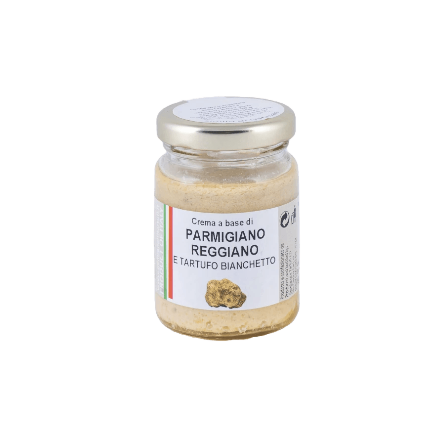 Parmesan sauce with white spring truffle